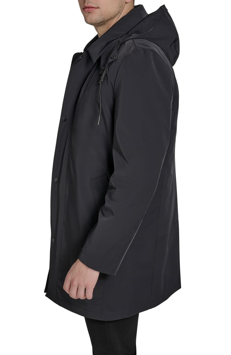Cole Haan 3-in-1 Hooded Mackintosh, Alternate, color, Black