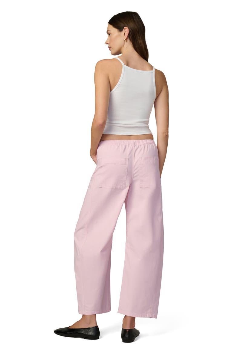 The Bowie Cotton Blend Drawstring Pants, Alternate, color, BLUSH