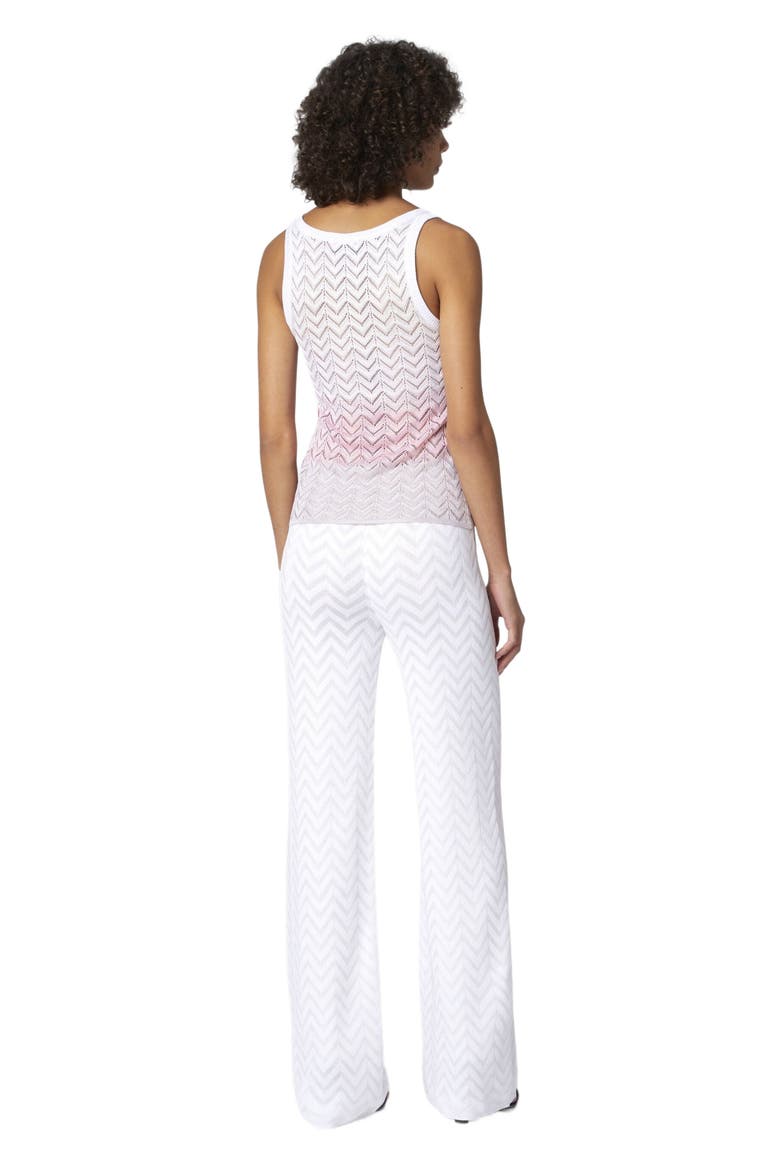 Shaded Chevron Viscose Tank Top, Alternate, color, Multicoloured