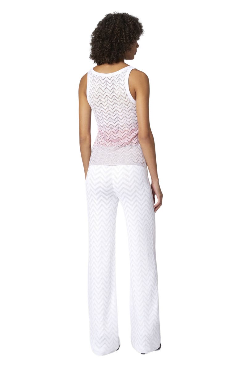 Missoni Shaded Chevron Viscose Tank Top, Alternate, color, Multicoloured