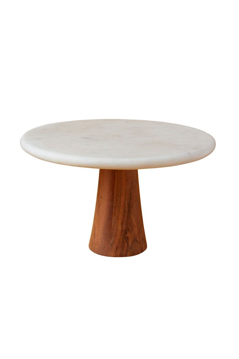 Pavia Cake Stand, Main, color, White