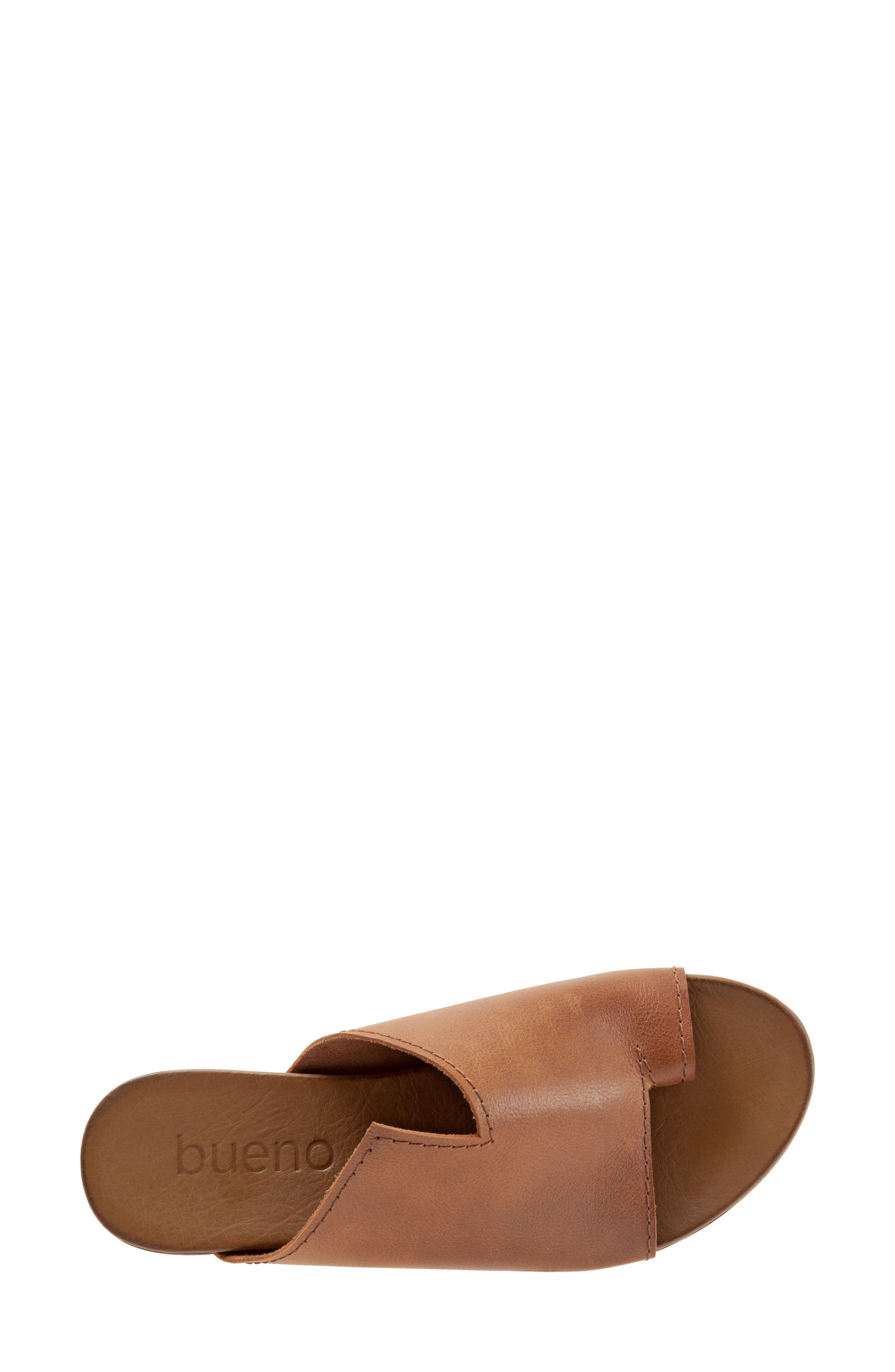 Bueno Tulla Slide Sandal, Alternate, color, Tan Leather