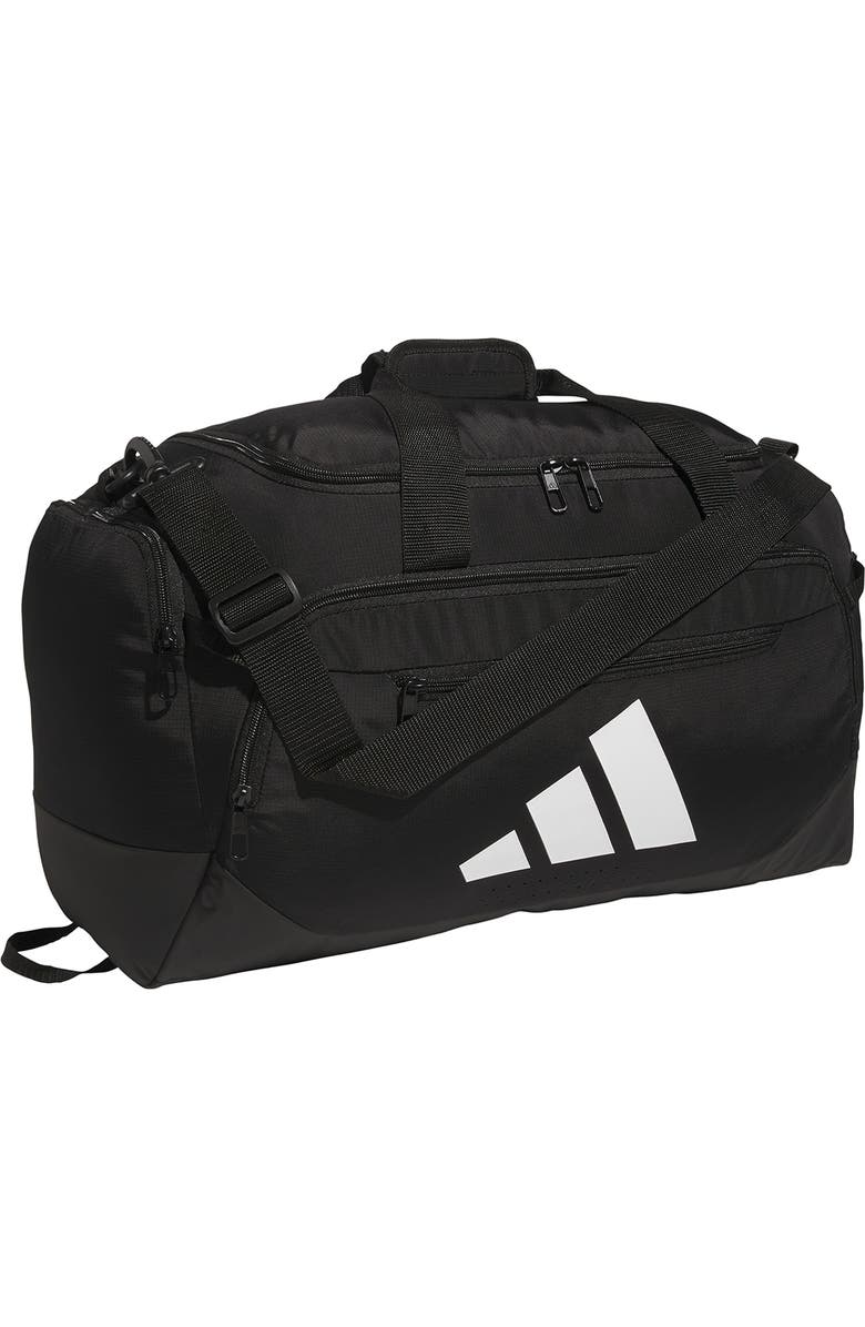 adidas Defender 5 Small Duffel Bag, Main, color, Black