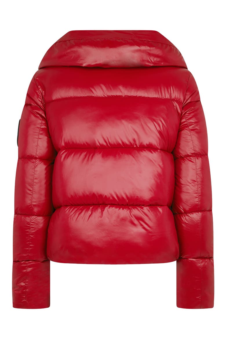 Luck Puffer Jacket, Alternate, color, BLACK