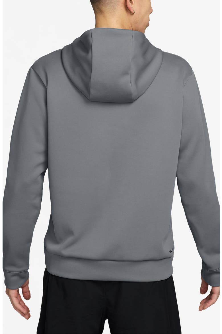 Hyverse Dri-FIT Fleece Hoodie, Alternate, color, SMOKE GREY/ BLACK