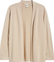 AK ANNE KLEIN Chatham Open Front Cardigan