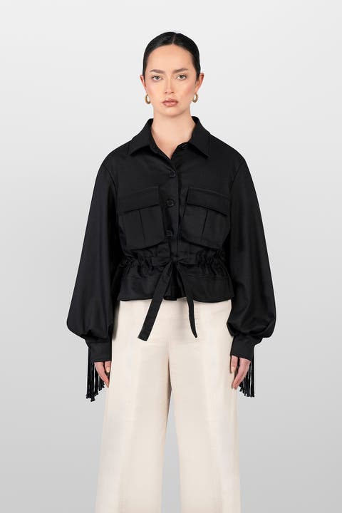 Macrame Sahariana Jacket