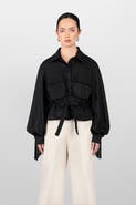 LAURA APARICIO Macrame Sahariana Jacket