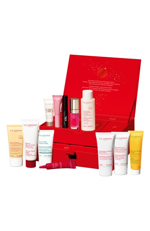 Clarins 12-day Advent Calendar Skincare Set In Multi