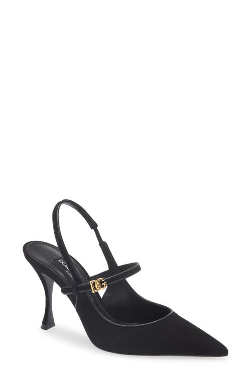 Dolce & Gabbana Dolce&gabbana Pointed Toe Slingback Pump