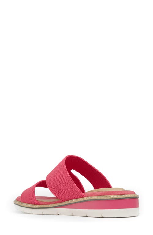 Me Too Ailee Wedge Slide Sandal In Punch