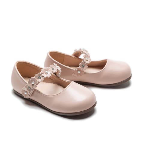 Amelia Floral Band Flats (Walker & Toddler)