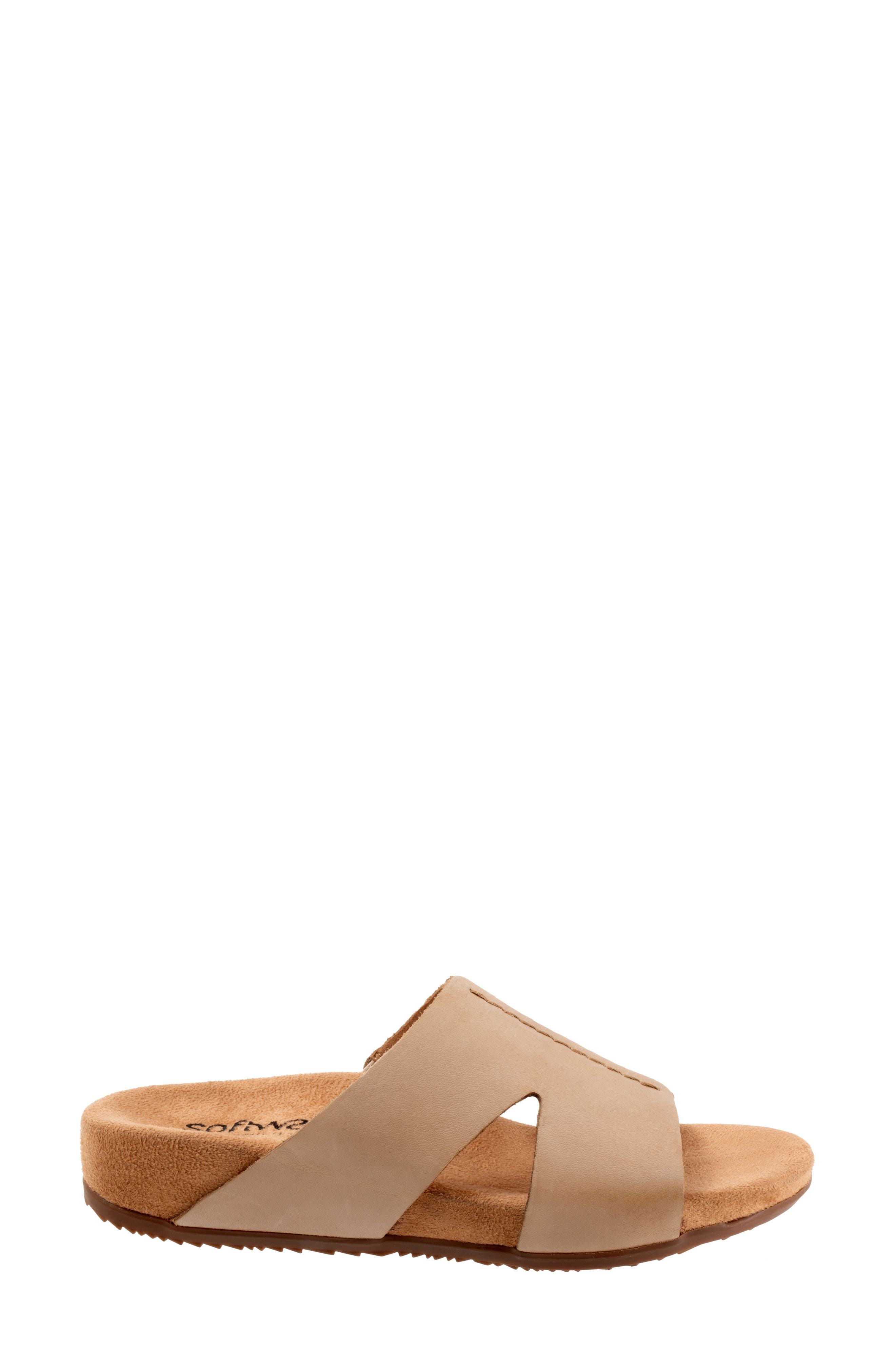 SoftWalk<sup>®</sup> Beverly Sandal, Alternate, color, Beige