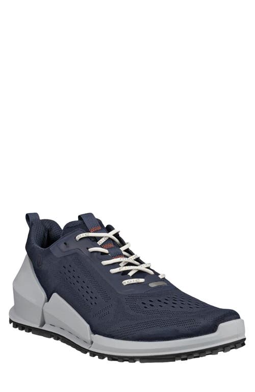 Ecco Biom 2.0 Knit Sneaker In Blue
