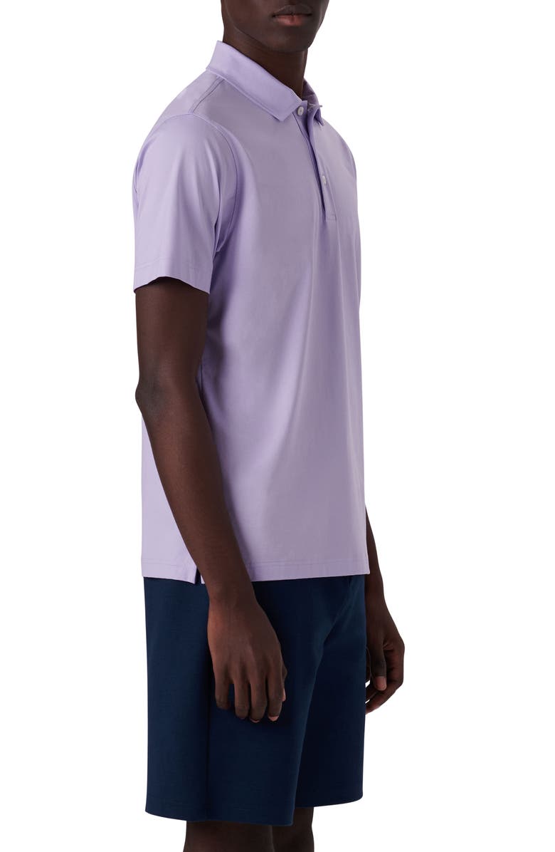 Bugatchi Victor OoohCotton<sup>®</sup> Polo, Alternate, color, Lilac