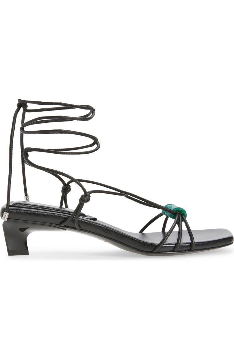rag & bone Liv Ankle Wrap Kitten Heel Sandal, Alternate, color,