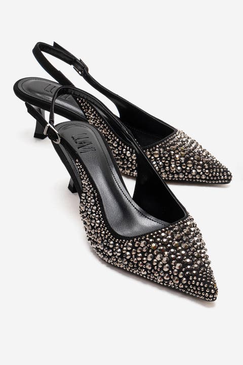 Thea Slingback Pointed Toe Pump (Women)