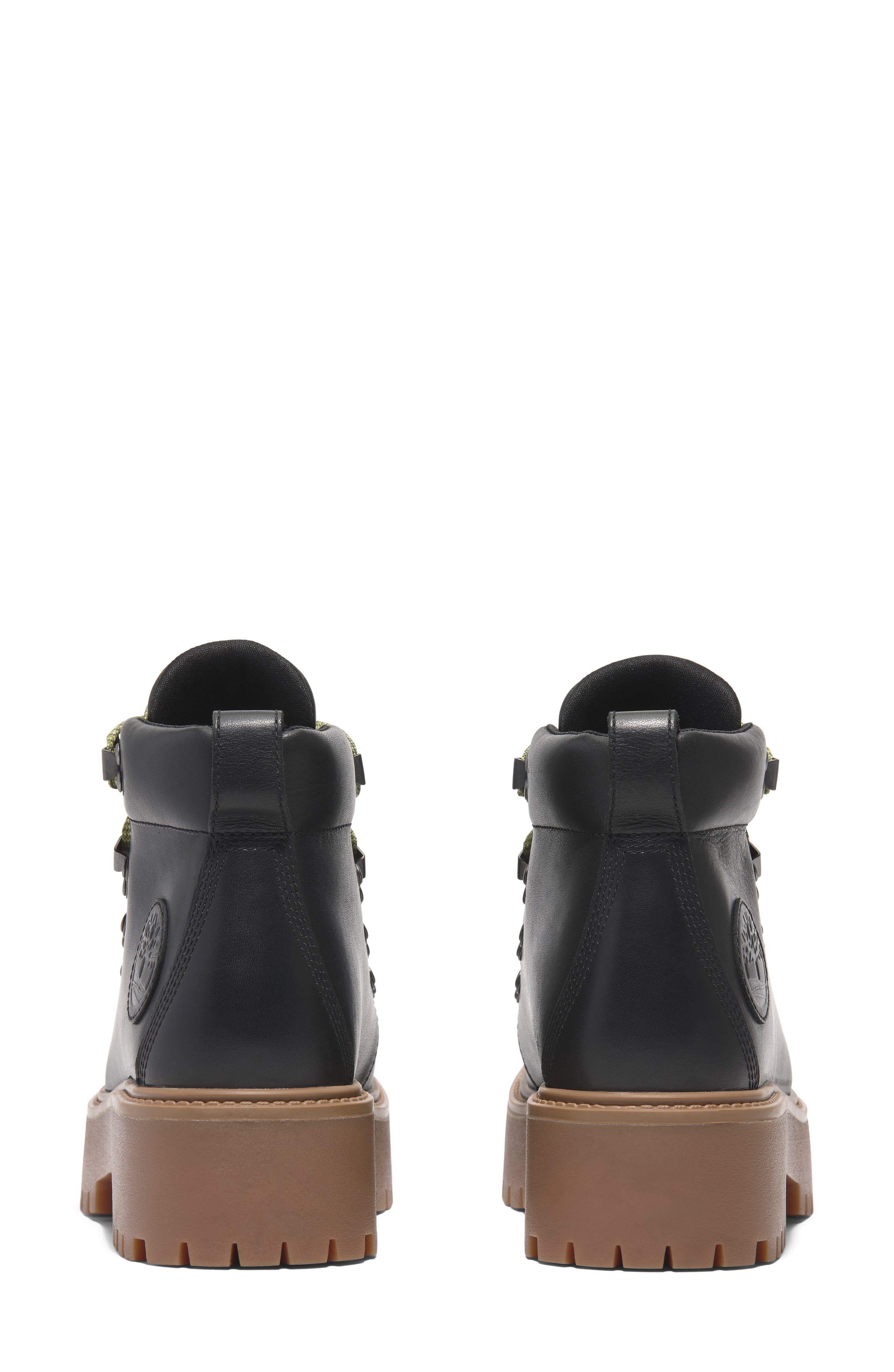 Timberland Stone Street Platform Boot, Alternate, color, Black Full Grain