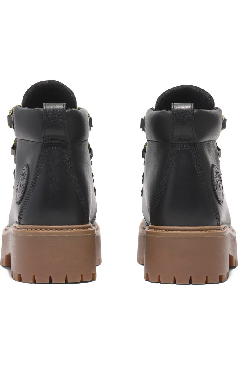 Timberland Stone Street Platform Boot, Alternate, color, Black Full Grain