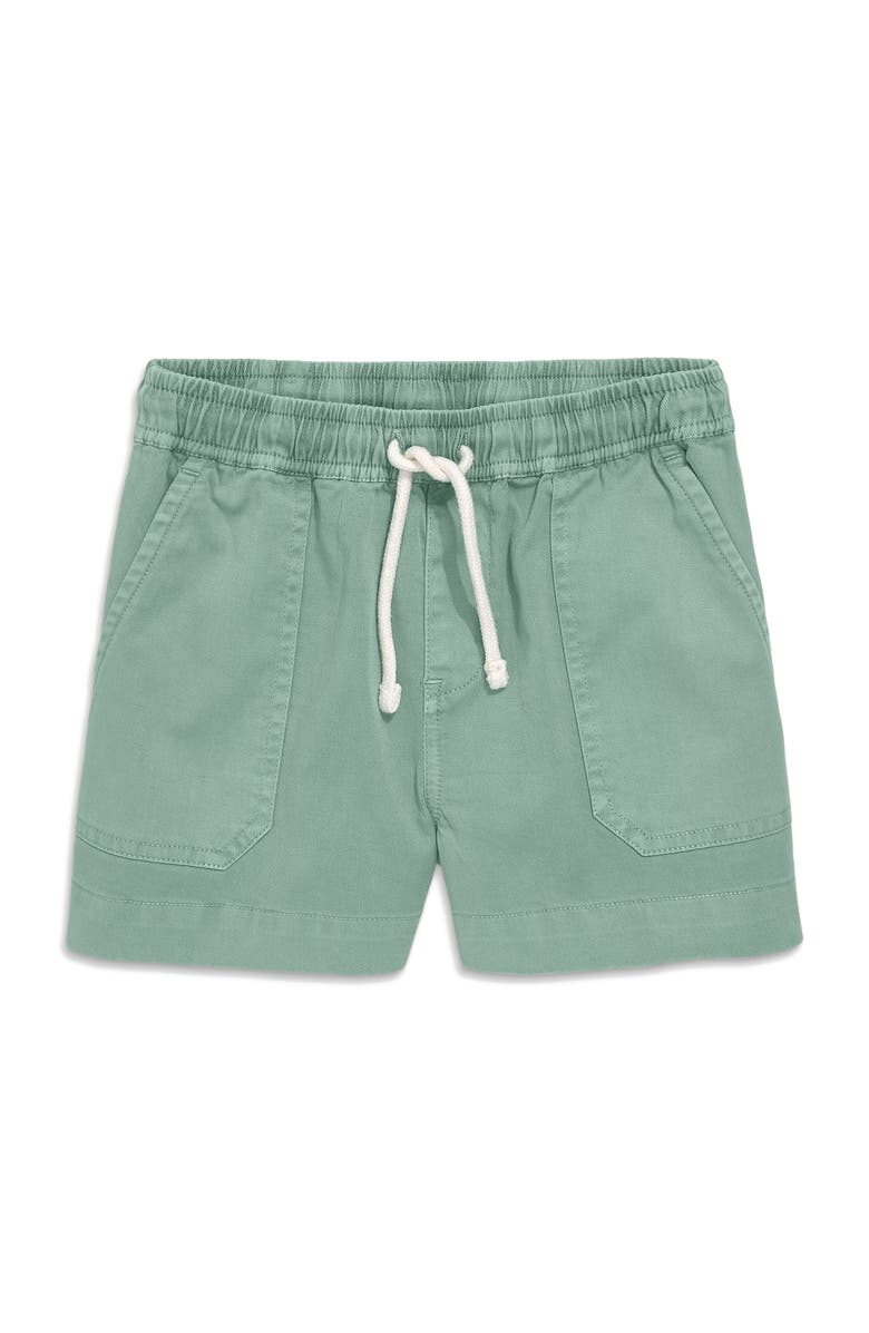 Primary Kids Garment Dyed Stretch Chino Midi Short, Main, color, Cactus