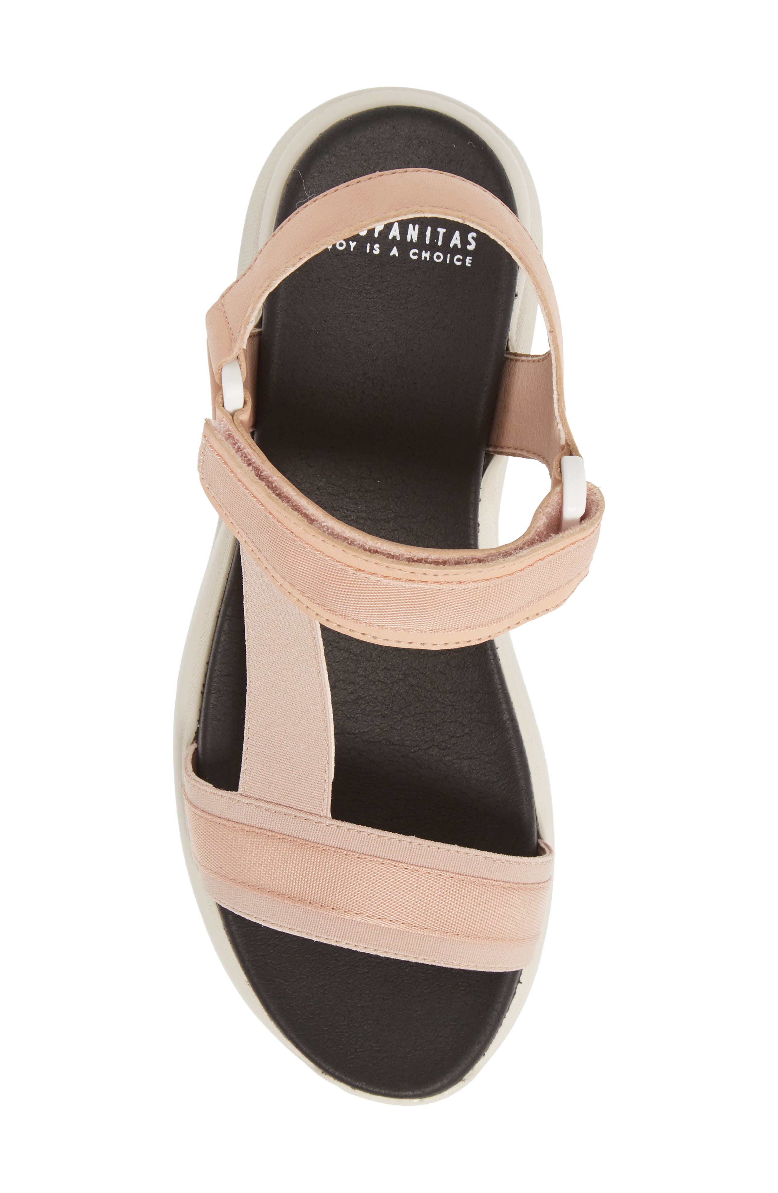 Brenda Platform Wedge Sandal, Alternate, color, CAMEO/ CAMEO LEATHER