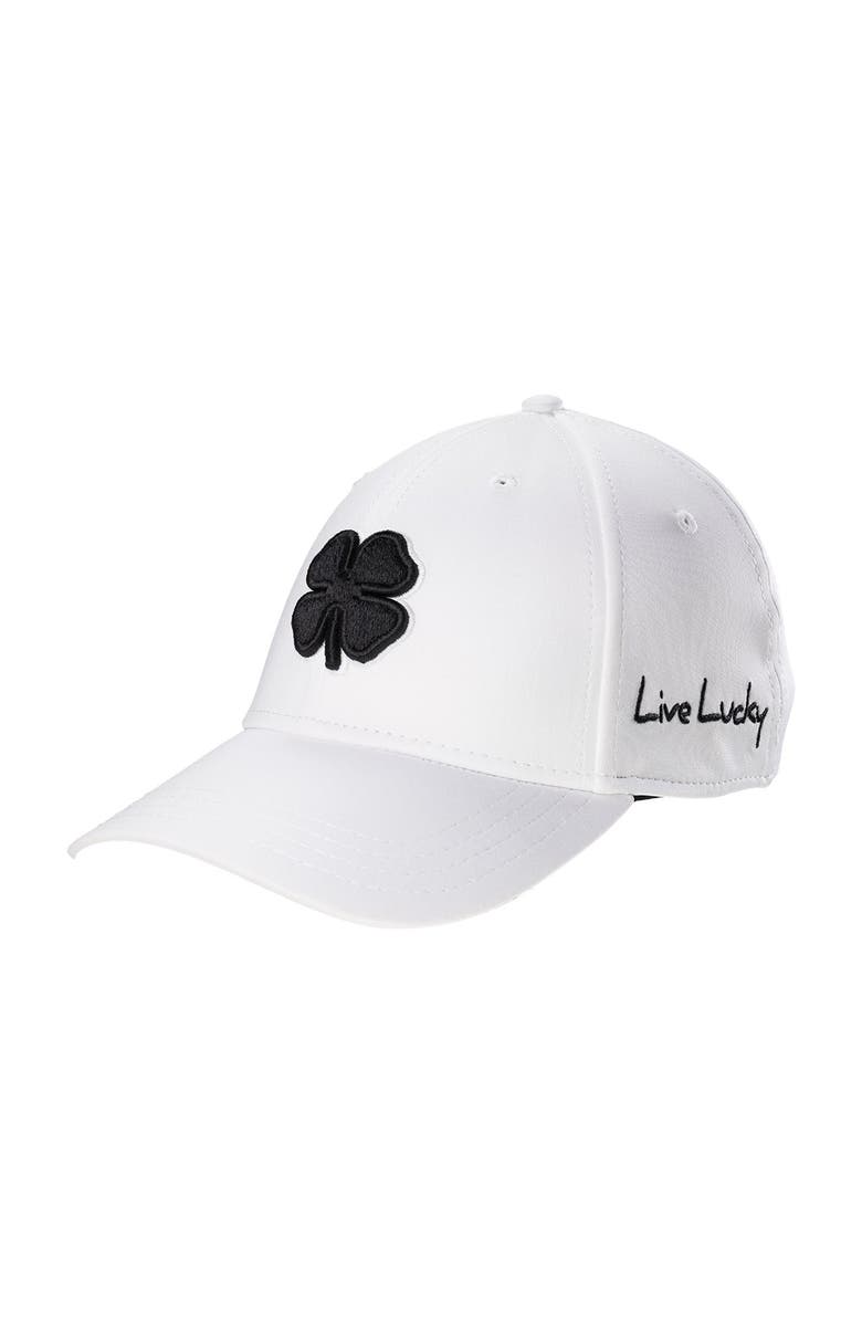 Black Clover Premium Clover 1 Hat, Alternate, color, White