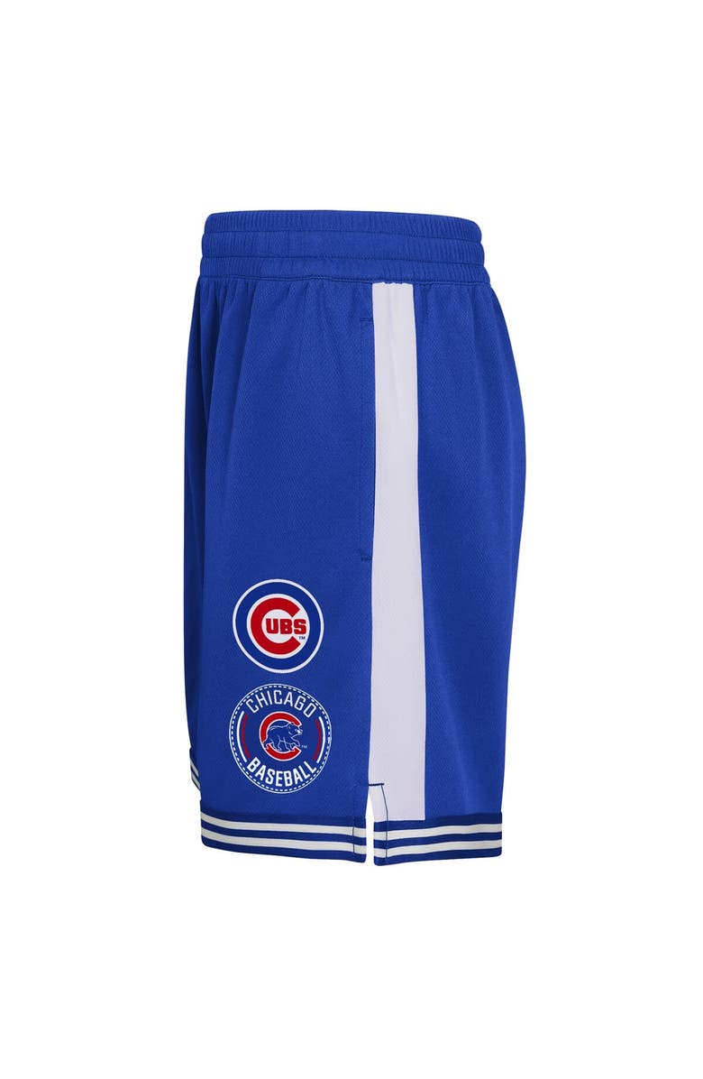 Outerstuff Youth  Royal Chicago Cubs Infielder Shorts, Alternate, color, 