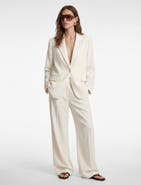 Koton Wide Leg Soft Fabric Trousers