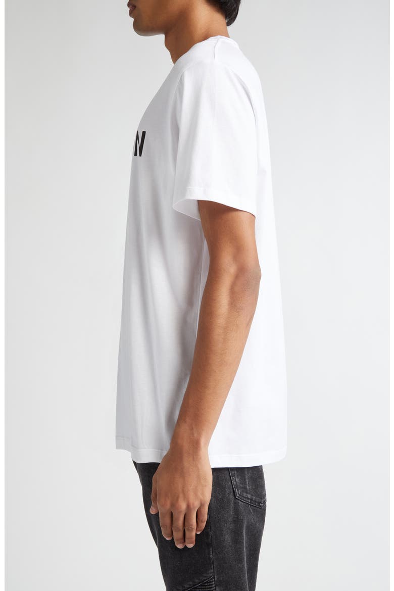 Logo Graphic T-Shirt, Alternate, color, GAB WHITE/ BLACK