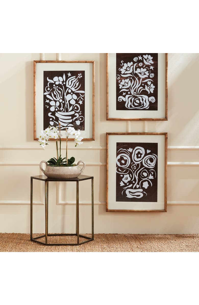 Napa Home & Garden Phalaenopsis Orchid Faux (Fake) Mini Garden Drop-In 16", Alternate, color, 