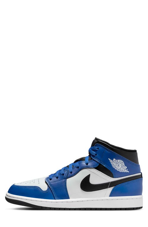 Jordan Men's Air 1 Mid Se Shoes In Game Royal/white/black