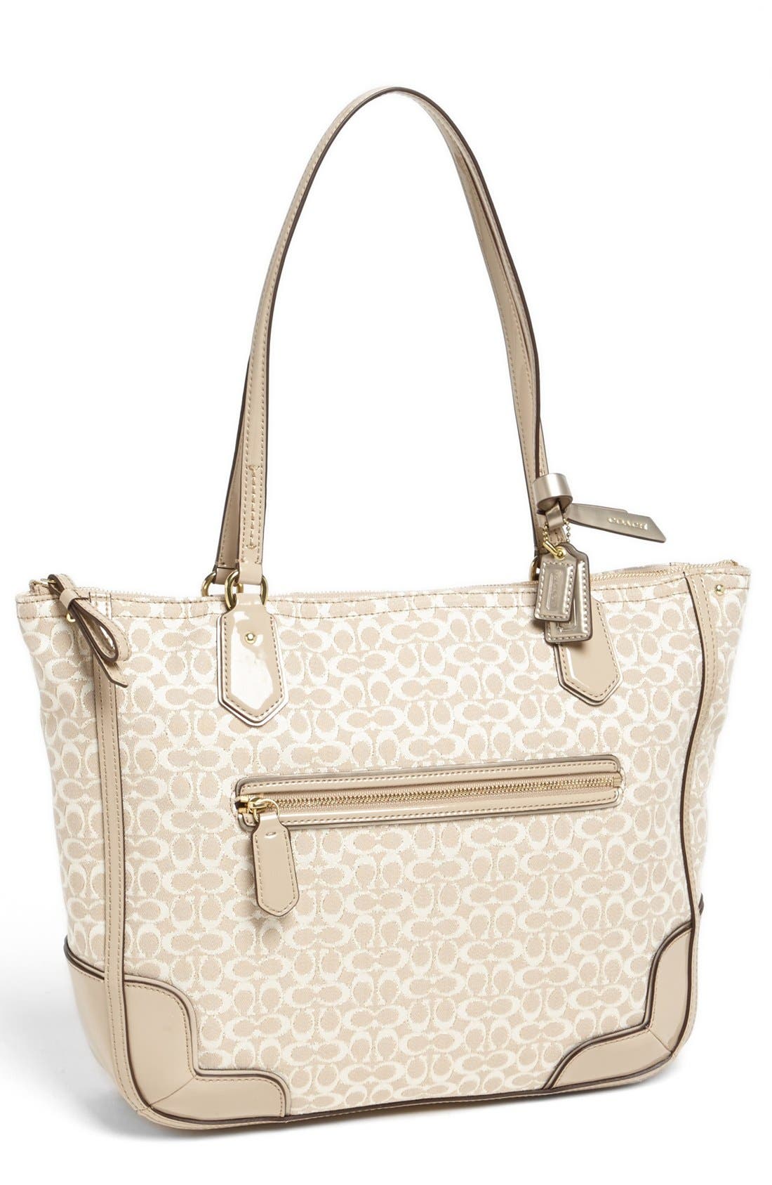 バッグ COACH Poppy Signature tote bag beige COACH 'Poppy Signature - Small' Tote (Women) | Nordstrom