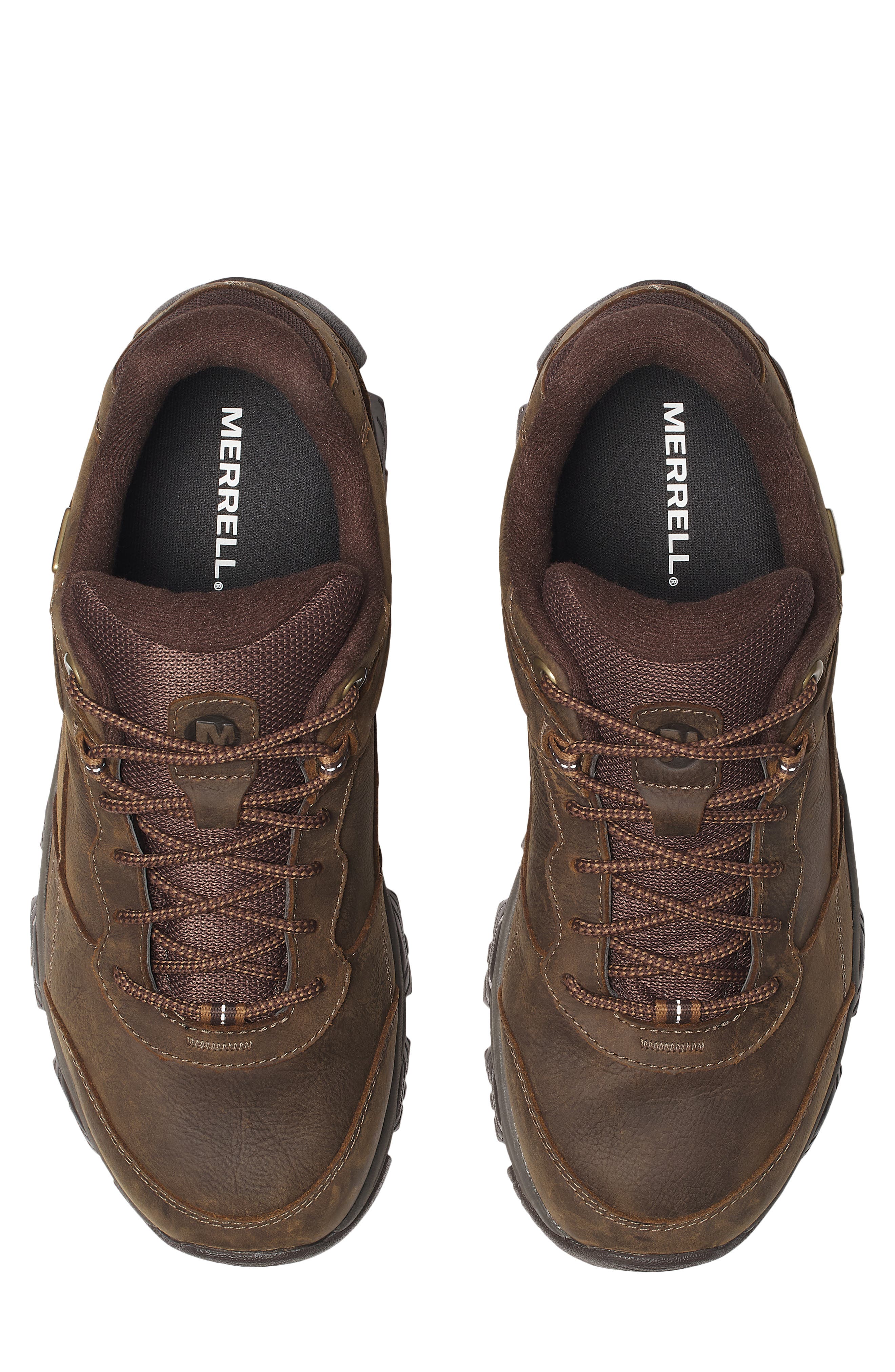 Moab Adventure 3 Waterproof Leather Trail Shoe, Alternate, color, EARTH
