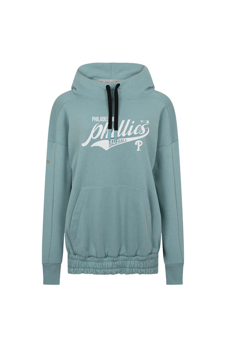 LEVELWEAR Women's Levelwear Blue Philadelphia Phillies Waterfall Glide Pullover Hoodie, Alternate, color, Blue