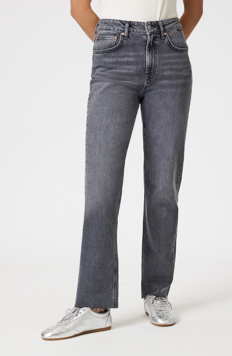 Mavi Jeans New York Straight Leg Jeans, Main, color, Mid Smoke Classic Blue