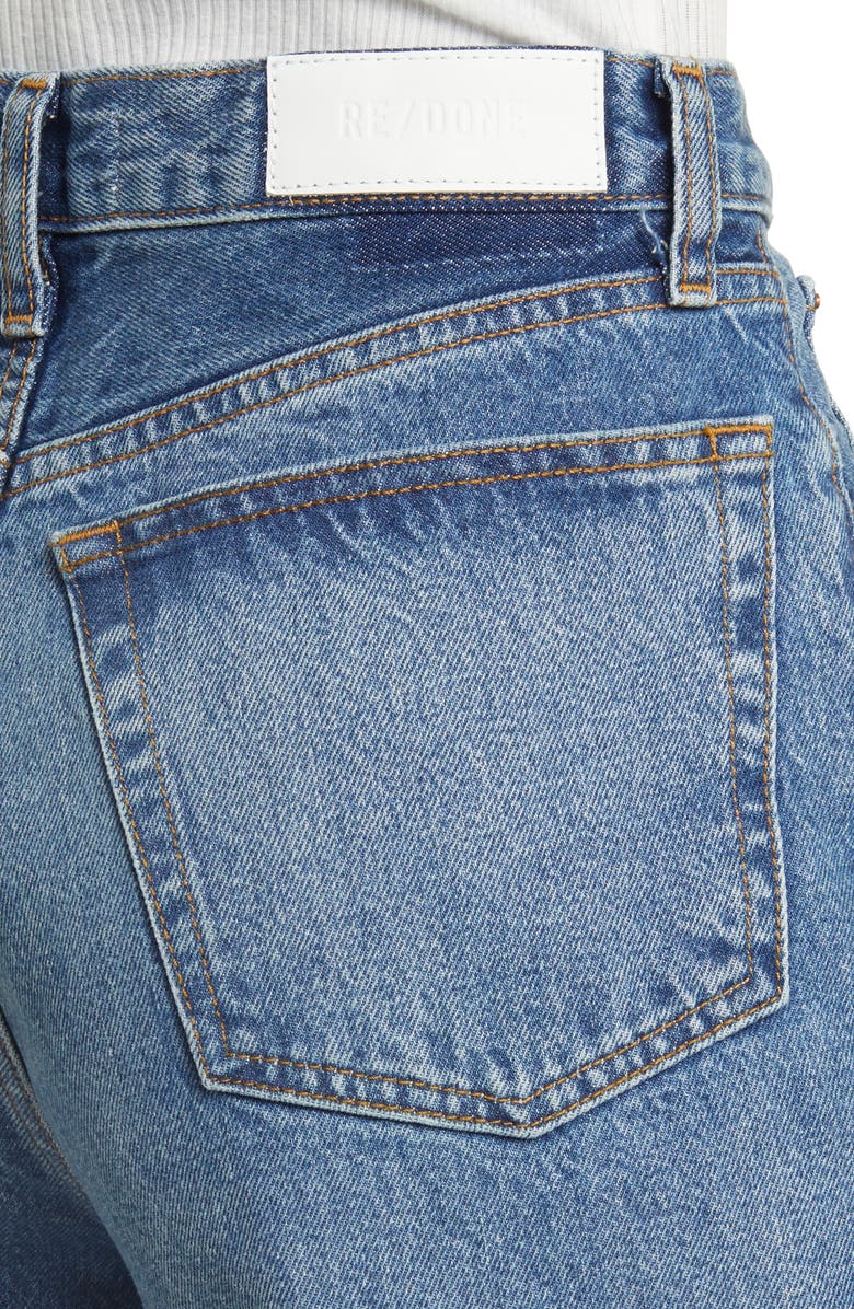 Re/Done Wide Leg Crop Nonstretch Jeans, Alternate, color, 