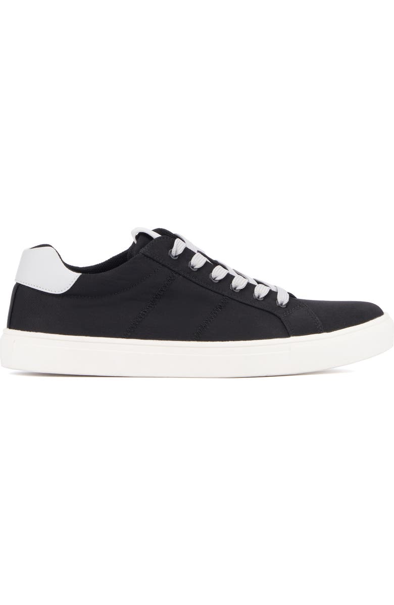 NEW YORK AND COMPANY Brad Low Top Sneaker, Alternate, color, Black