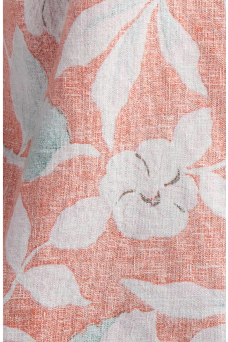 Breeze Short Sleeve Button-Down Shirt, Alternate, color, GINGER FLORAL