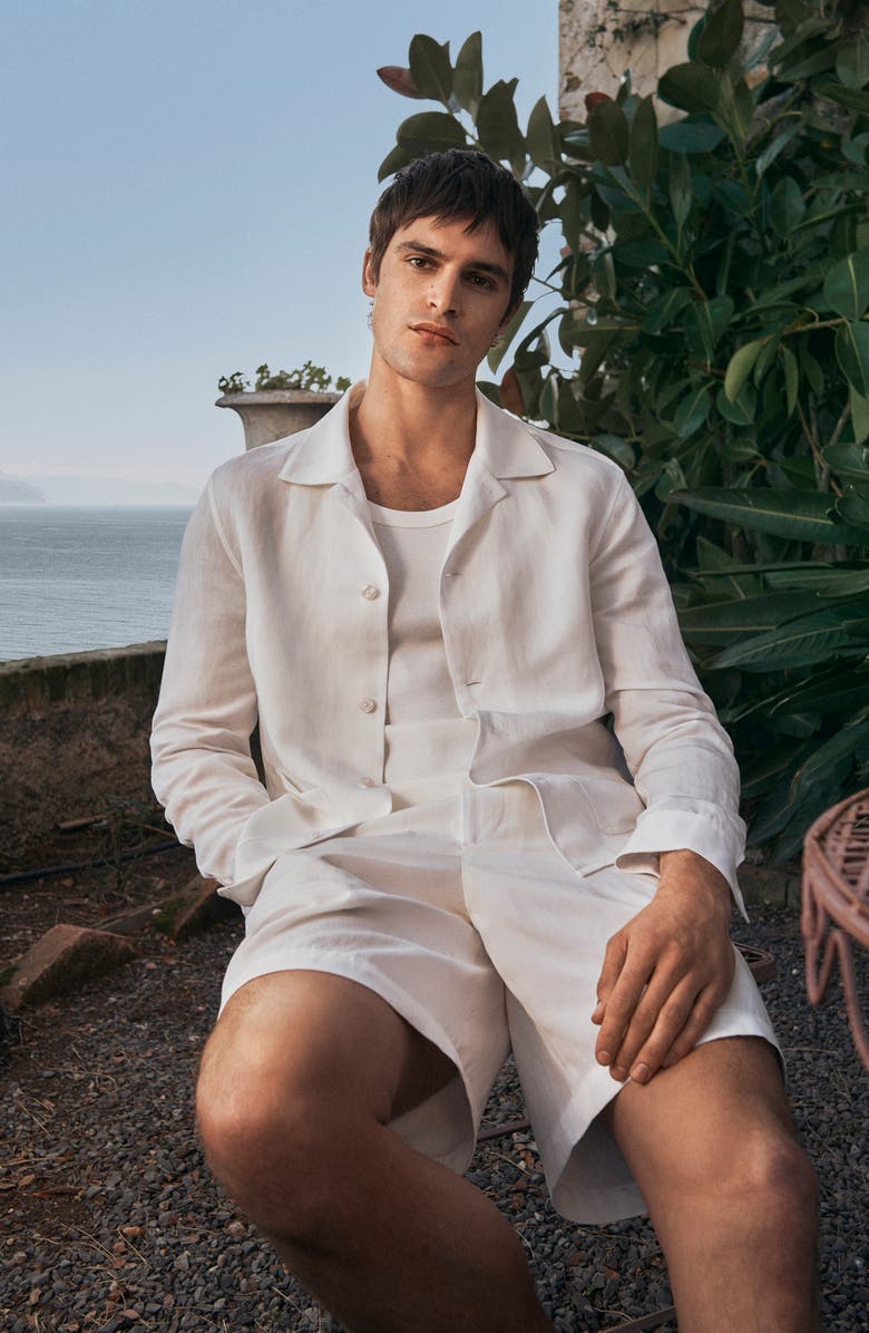 MANGO Patch Pocket Button-Up Shirt, Alternate, color,