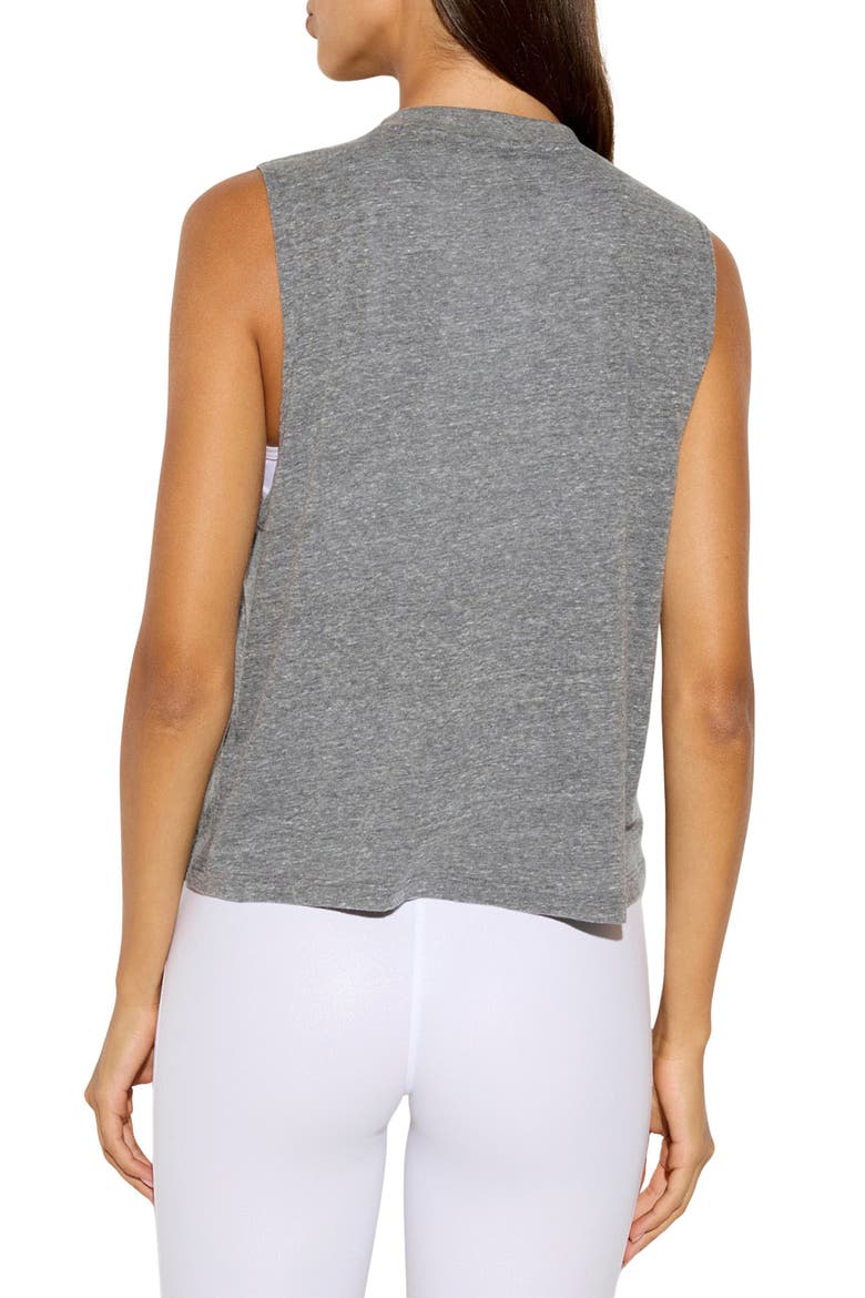 High Vibe Muscle Tank, Alternate, color, HEATHER GREY