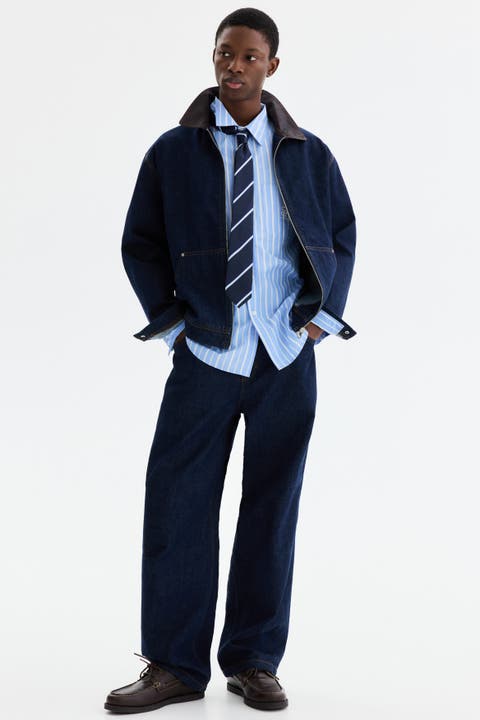 Relaxed-fit poplin shirt