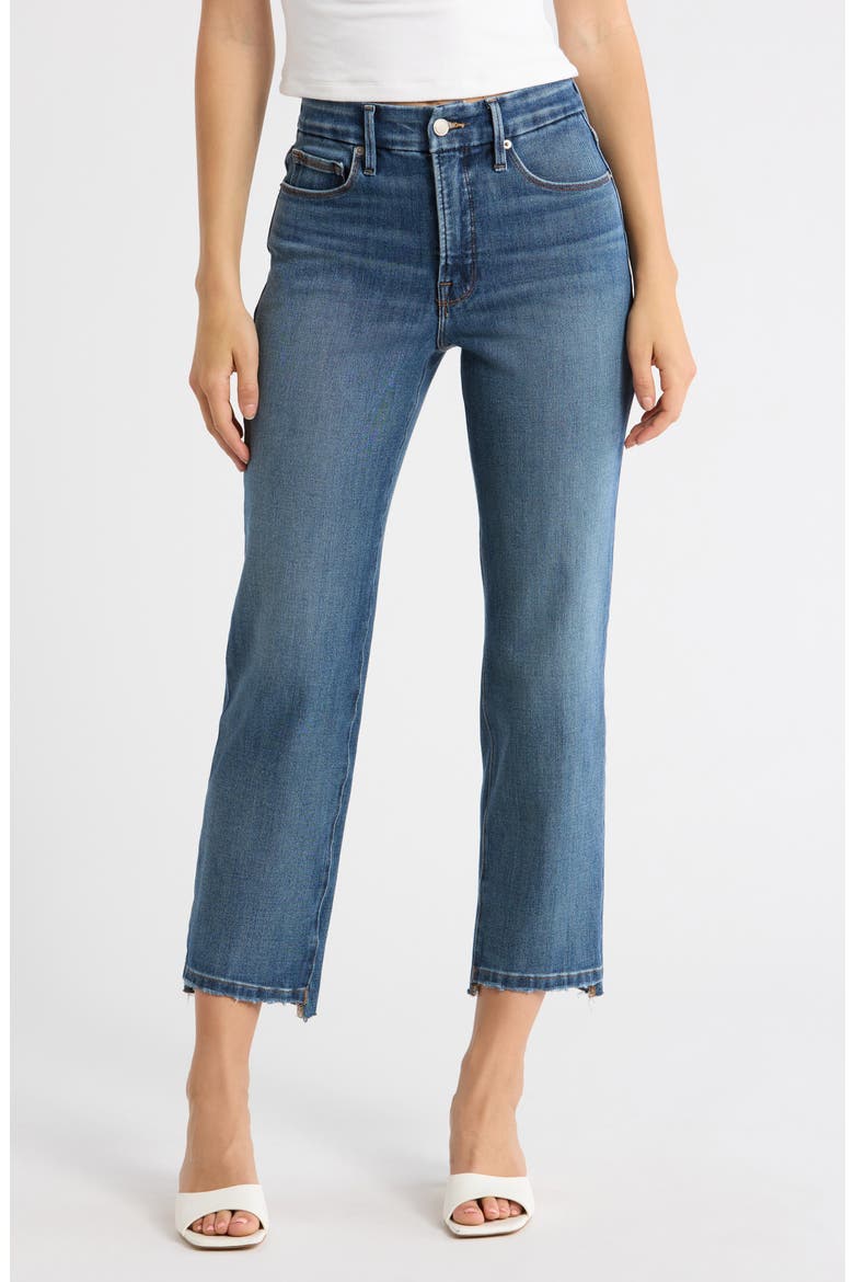 Soft-Tech Good Legs Straight Leg Jeans, Main, color, INDIGO855