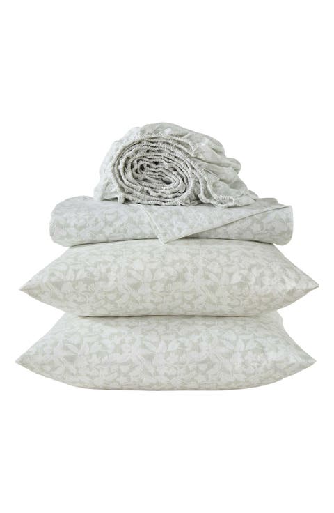 Palm Day 4-Piece Sheet Set