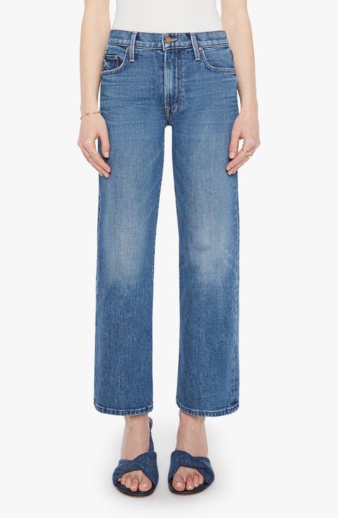 The Rambler Ankle Wide Leg Jeans (Tambourine Man)