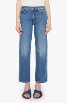 MOTHER The Rambler Ankle Wide Leg Jeans