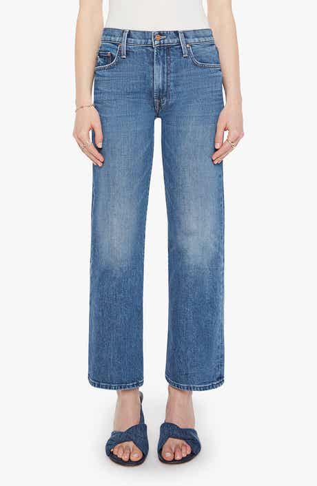 MOTHER The Rambler Ankle Wide Leg Jeans