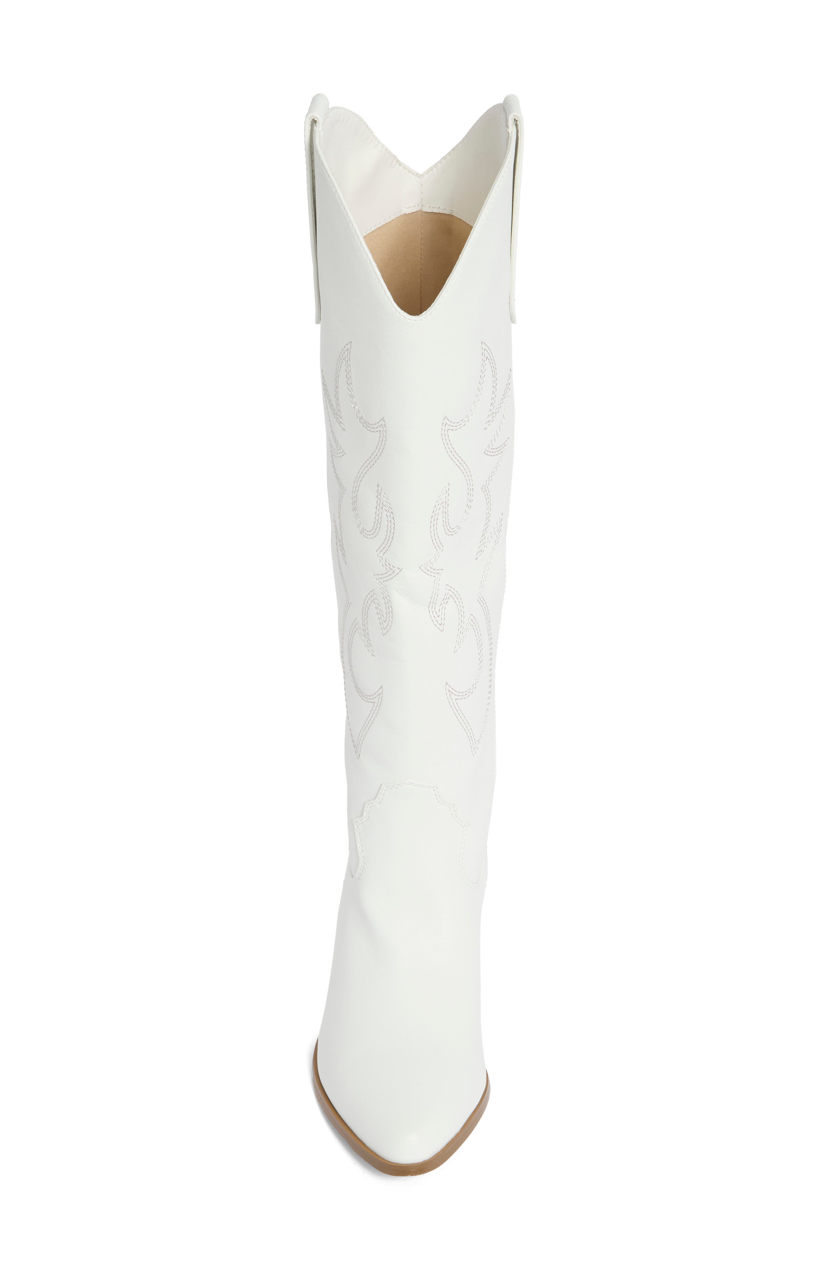 Urson Western Boot, Alternate, color, WHITE