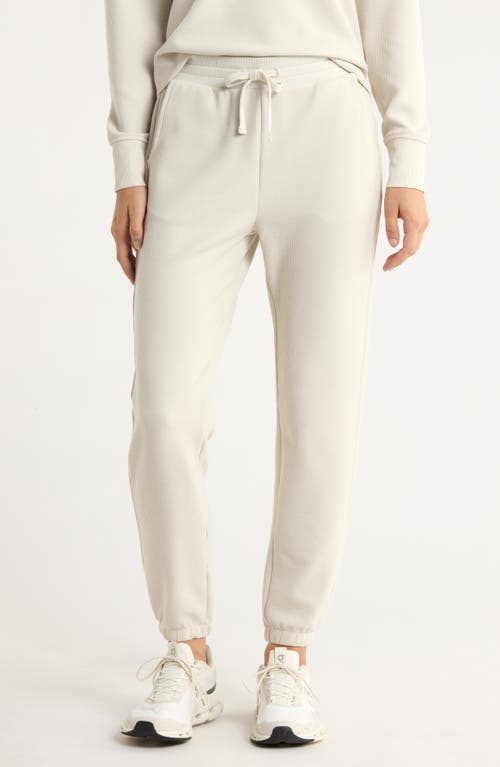 Free Fly Waffle Knit Joggers In White