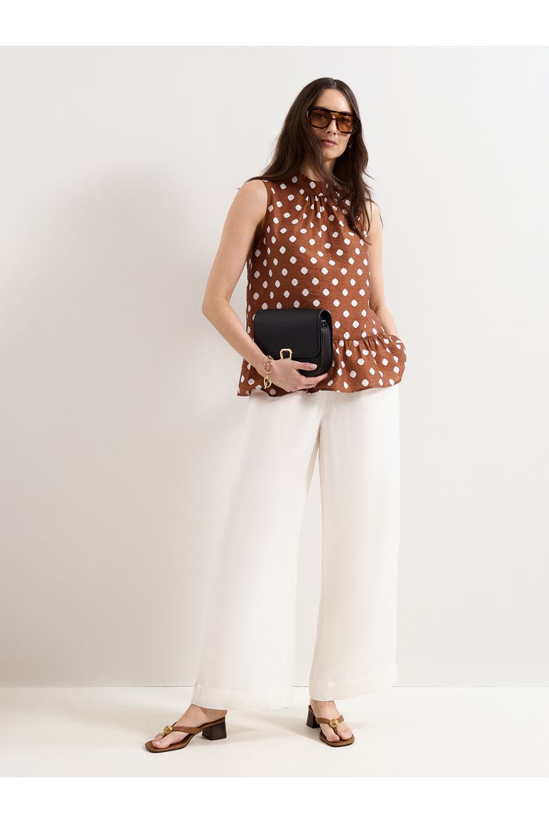 Indie Brown Blouse, Alternate, color, Brown