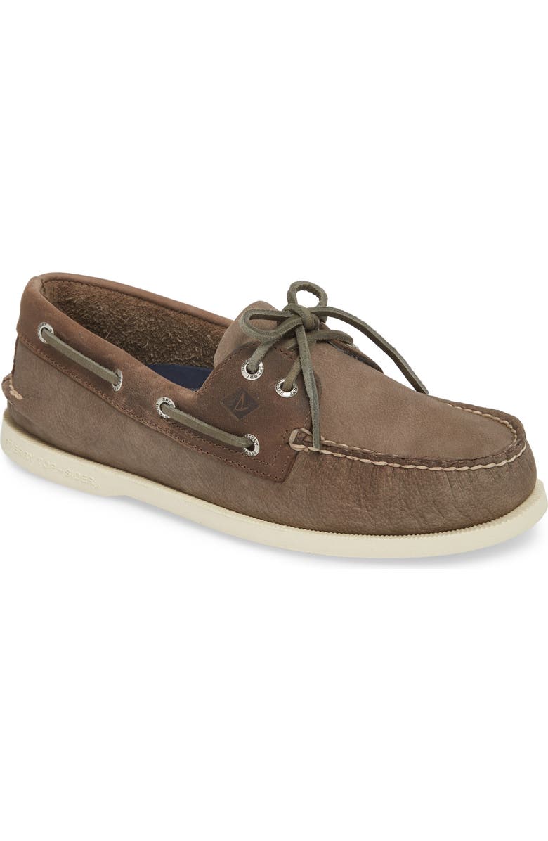 SPERRY TOP-SIDER<sup>®</sup> Sperry Authentic Original Two-Eye Boat Shoe, Main, color,